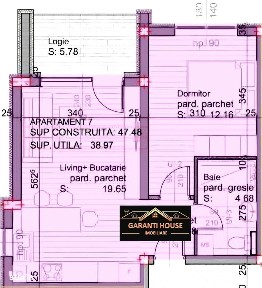 Comision 0%, Bloc nou, apartament 2 camere, parcare inclusa, 68 500€