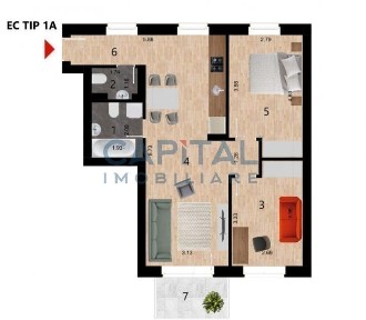 Comision 0!Vanzare apartament cu 3 camere in cartierul Zorilor┃