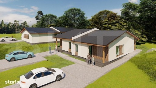 Duplex, 73mp, Valea Budacului, 125000, semifinisat