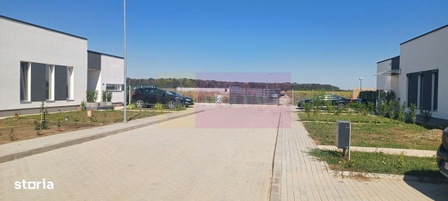 Săbăreni, casă nouă 116 mp utili, curte 608, în apropierea pădurii