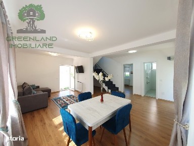 CASA P+E mobilata+utilata 4 camere, 2 bai, 120mp, teren 350mp, HLINCEA