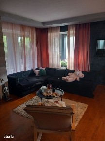 Casa cu etaj,cu garaj,mobilată, utilata, 375 mp,teren 600 mp,Corunca