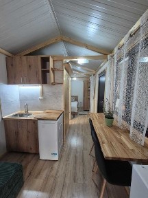 Casă mobilă 18 m2,complet dotată și mobilată