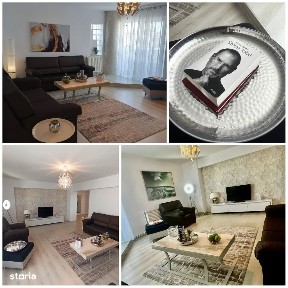 3 camere, Calea Bucuresti, mobilat/ centrala/ finisaje moderne !