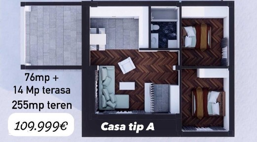 CASA INDIVIDUALA, TOATE UTILITATILE, RATE DEZVOLTATOR, COMISION 0%