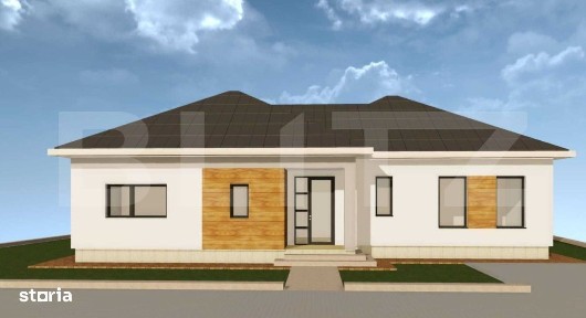 Casa plan parter in Cornesti - Miroslava