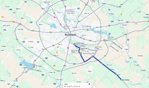 Casa de vanzare Frumusani - Spatiu Comercial la Parter - 25 min de Buc