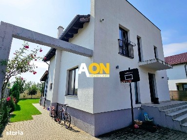 Casă modernă S+P+M, 5 camere, 423 mp teren, cartier Orizont, Micești
