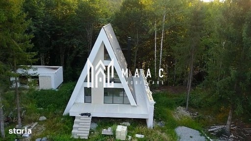 Cabană tip A frame | 3 camere | Zona Turistică Porumbacu de Sus