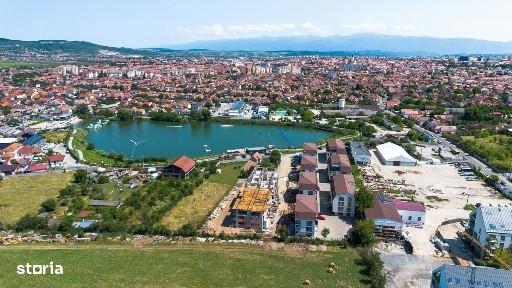 Penthouse - 3 camere - terasa 90 mp - vedere panoramica spre lac