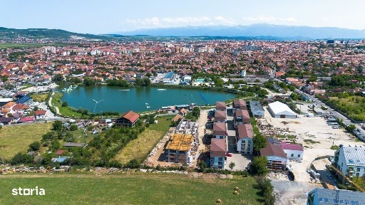 Penthouse - 3 camere - terasa 90 mp - vedere panoramica spre lac