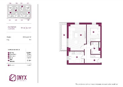 Apartament 2 camere decomandat, Lapis Residence langa Kaufland Galata