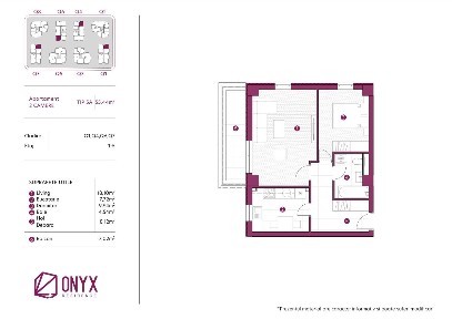 Apartament 2 camere decomandat, Lapis Residence langa Kaufland Galata