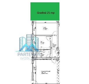 GRADINA! Parcare intabulata! Apartament 3 camere, 64 mp,Pacurari-Rediu