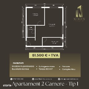 Apartament 2 camere Ansamblu Rezidential Asfaltat Comision 0%