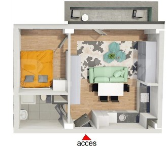 Comision 0!Apartament 2 camere, confort sporit,Bloc Nou,Petrom Calea B