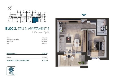 Elite Town Timisoara - Apartament 2 camere | TORONTALULUI