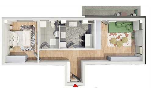 Comision 0!Apartament 2 camere, confort sporit,Bloc Nou,Petrom Calea B