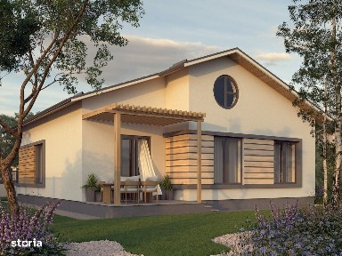 Casa individuala, 500 mp teren- Frumusani- A0- acte gata