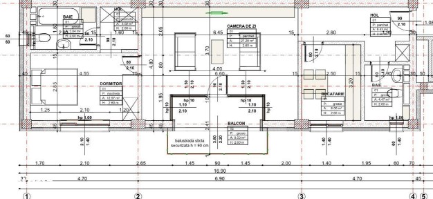 Apartament 2 camere, 70 mp, bloc nou premium, zona Borhanci