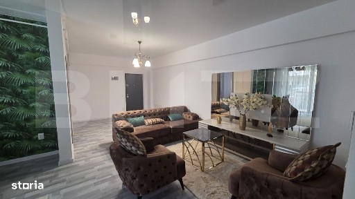 Apartament 3 camere, 71 mp, mobilat si utilat- Exterior Est, zona Magn