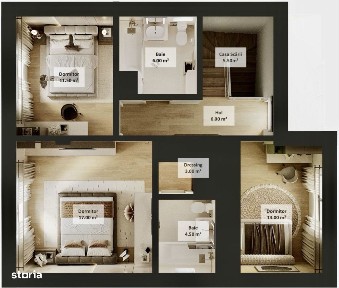 Casa individuala, Comision 0 Cartier Latin 170mp utili 235 mp teren