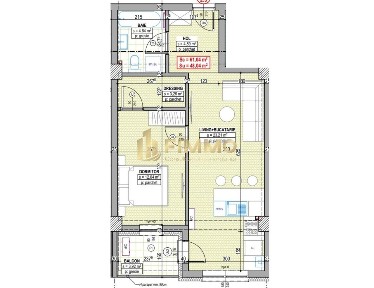 Apartamente 2 cam | 53mp | Bloc nou | Traian Vuia | ID:1583