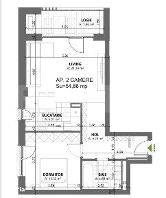 Apartament cu 2 camere Timisoara Nord- Cal. Totontalului