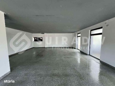 Spațiu comercial de închiriat-103 mp utili, vitrină generoasă,Borhanci