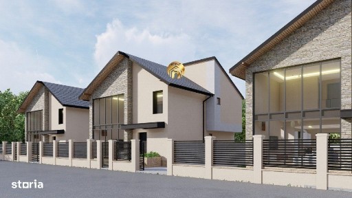 Vila individuala in Bragadiru, 4 camere, 360mp teren, LUX