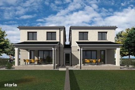 Duplex modern cu 5 camere despartit prin camera tehnica I Mosnita Noua