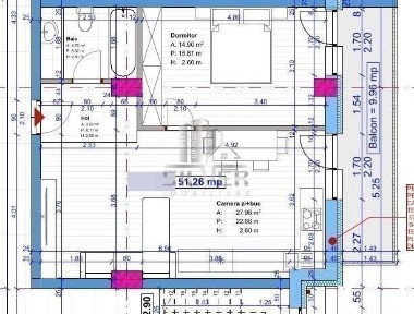 Apartament cu 2 camere/51.3mp/CF/imobil NZEB/TVA INCLUS.