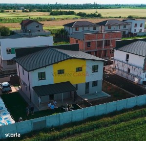 Casa 4 camere, P+1, 99mp | gaz, curent, apa si canal | Acces rapid DR9