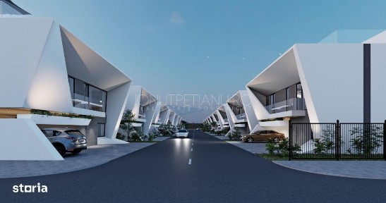 Vila cu design modern si piscina pe acoperis!