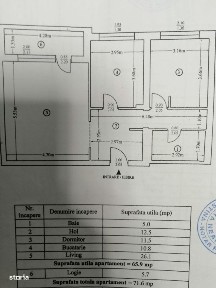 Apartament 2 camere decomandat, parter, 72 mp, Precista, Piatra Neam