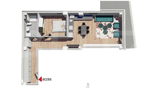 Comision 0!Apartament 2 camere, confort sporit,Bloc Nou,Petrom Calea B