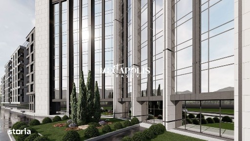 Apartament cu 2 camere | Noua | 74 mp Utili