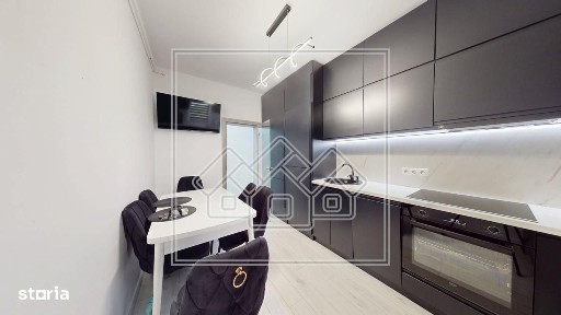 Ap cu 3 camere, balcon, 2 locuri de parcare, mobilat modern