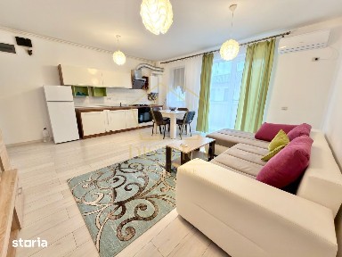 Apartament cu 2 camere mobilat cu gradina proprie de 50 mp in Giroc.