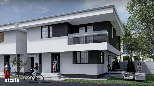casa 4 camere SmartEnergy complex centru Chiajna