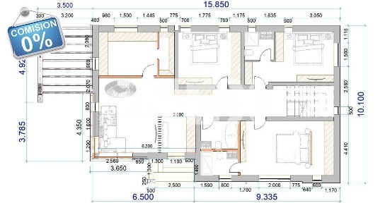Case individuale cu 5 camere in Trivale | Teren 465 mp I Util 150 mp