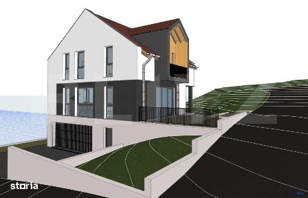 Casa individuala smart, 200 mp, 300mp teren, garaj, constructie nou, z
