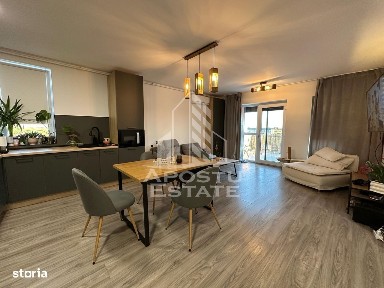 Penthouse cu 3 camere si 2 bai complet mobilat si utilat in Braytim.