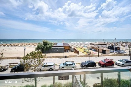 Ofer pentru inchiriere apartament 3 camere cu vedere frontala la mare