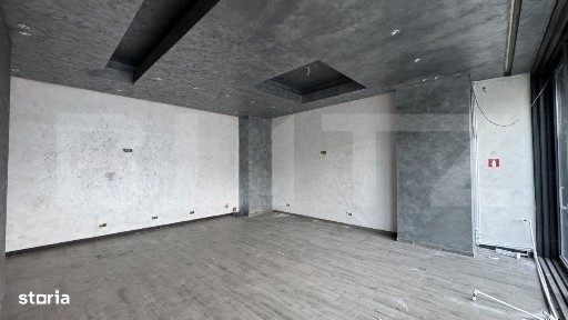 Spatiu birouri parter bloc, 148 mp, vitrina, terasa, Calea Bucuresti