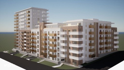 Apartament 2 camere, 67 mp total, 2 balcoane, semifinisat, str. Corne