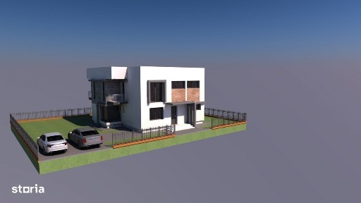 Casa P+E moderna in Sanpetru, teren 500mp