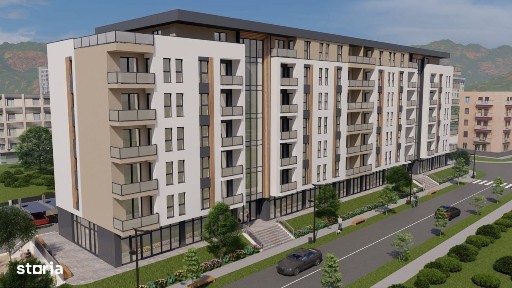 PROIECT NOU - BLOC dispus pe P+5E+ER, apartamente cu 1, 2 si 3 camere