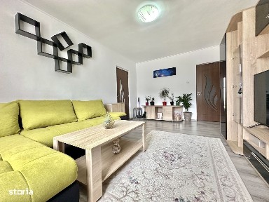 Vânzare apartament 3 camere mobilat, parcare inclusă, Cartier Noua