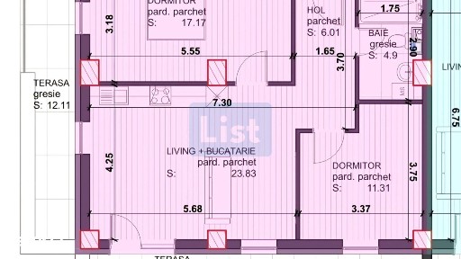 Apartament cu 3 camere, bloc nou, 2 terase Baia Mare Comision 0